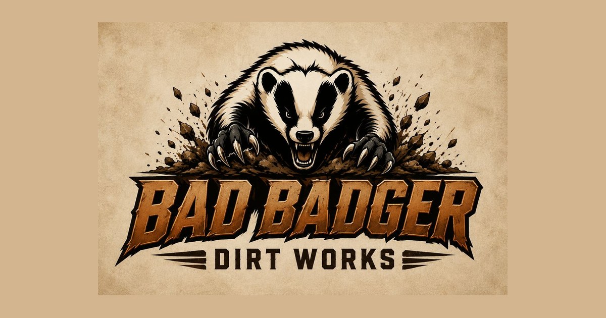 Bad Badger Dirt Works website